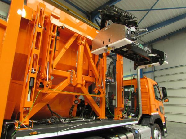 Automatisering 3D camera O3M, IFM controller, Radiobesturing