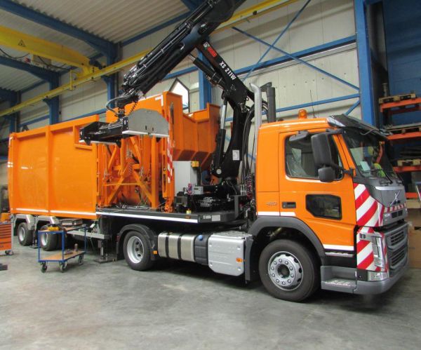 Automatisering 3D camera O3M, IFM controller, Radiobesturing